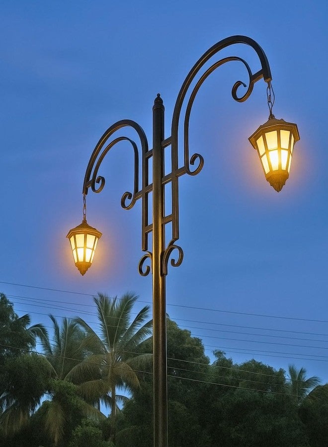 Avior Outdoor Hanging Lights, Pendant Lamp for Pole, Gate Lamps for Balcony, Exterior Ceiling Gate Light for Terrace Garden and Decorative lamp (Pack of 1) - Image 3